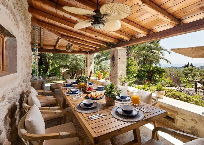 Corfu Olivestone Village With Swimming Pool